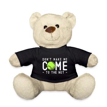 Sports Game Match Ace - Teddy Bear - black - Front