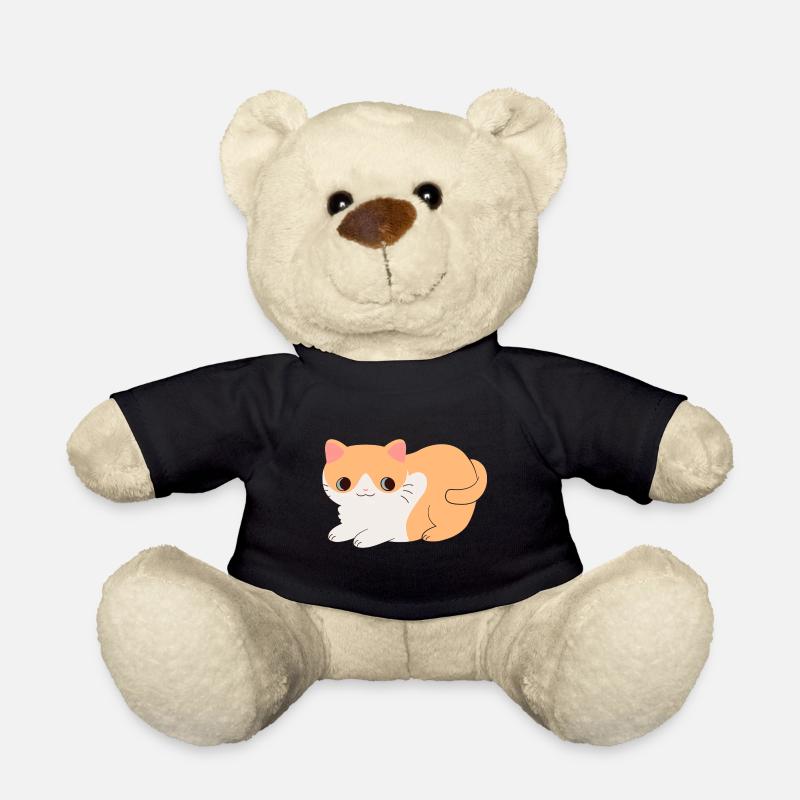 Süße Katze - Teddy - Schwarz