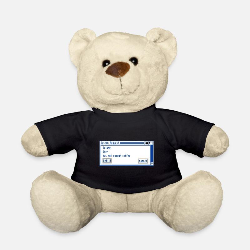 Kaffee Checkbox System Request - Teddy - Schwarz