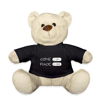 Come On Fuck Off - Teddy - Schwarz - Vorne