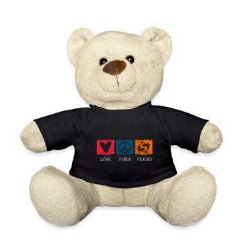 Sternzeichen Astrologie Aberglaube - Teddy - Schwarz - Vorne