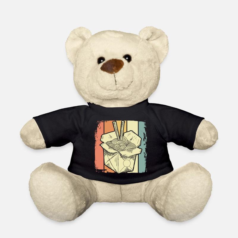 China Nudeln - Teddy - Schwarz