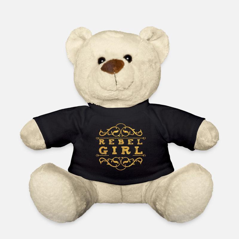 Rebel Girl - Teddy - Schwarz