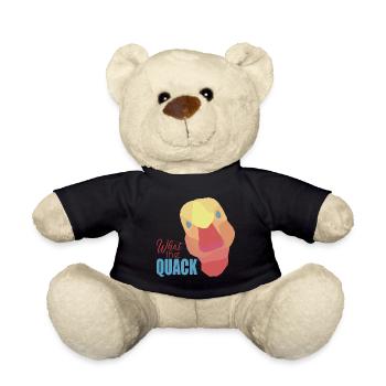 Ente - Teddy - Schwarz - Vorne