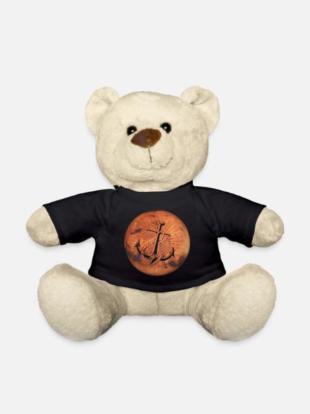 Crazy Mars - Anker - Teddy - Schwarz