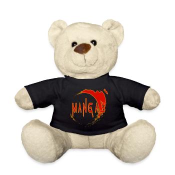 Manga - Teddy - Schwarz - Vorne