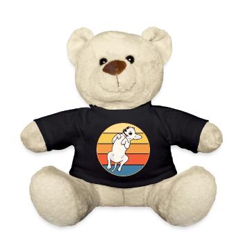 Mignon Chihuahua Dog Breed Vintage Retro Sunset - Nounours - noir - Devant