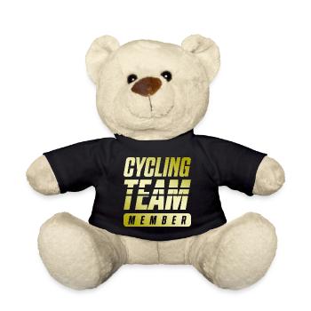Cycling Team - Teddy Bear - black - Front