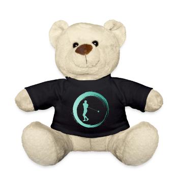 Sporty Hobby Leidenschaft Hammerwurf - Teddy - Schwarz - Vorne
