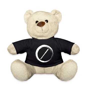 Sporty Hobby Leidenschaft Blockflöte - Teddy - Schwarz - Vorne