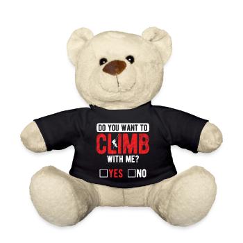 Klettern Bouldern - Teddy - Schwarz - Vorne