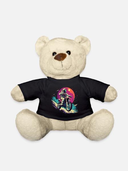 Moto-Cross Astronaut - Teddy - Schwarz