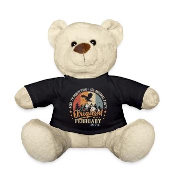 Februar 1974 - Jahrgang geboren im Februar 1974 - Teddy - Schwarz - Vorne
