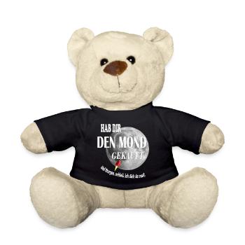 MOON BOUGHT - Teddy Bear - black - Front