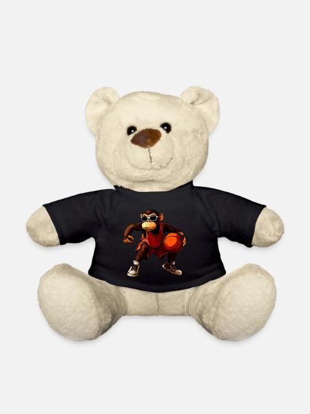 Affe Basketball - Teddy - Schwarz