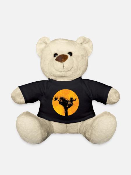 Pinie in der sonne - Teddy - Schwarz