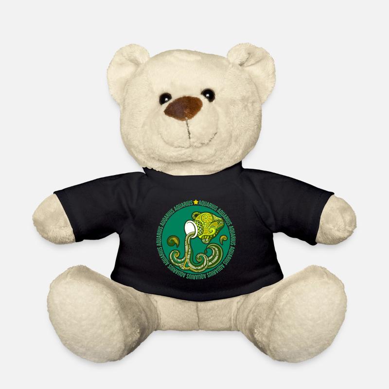 Verseau du zodiaque - Nounours - noir