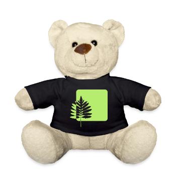 natur logo blatt baum wald - Teddy - Schwarz - Vorne