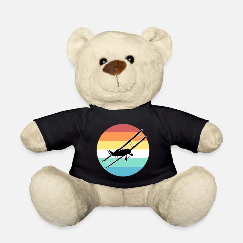 double decker - Teddy Bear - black