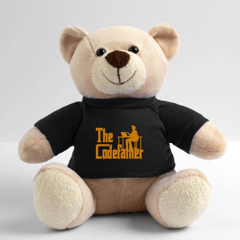 The Codefather Coding Programmer Gift Teddy Bear