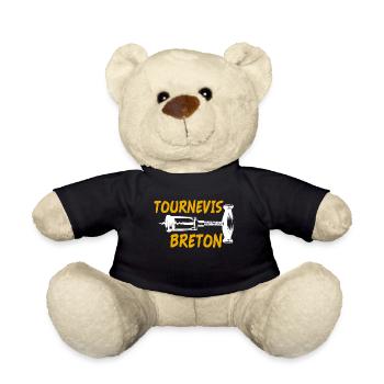 Tournevis breton, humour Bretagne, idée cadeau - Nounours - noir - Devant