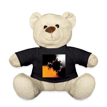 Fractal #43 - Teddy Bear - black - Front
