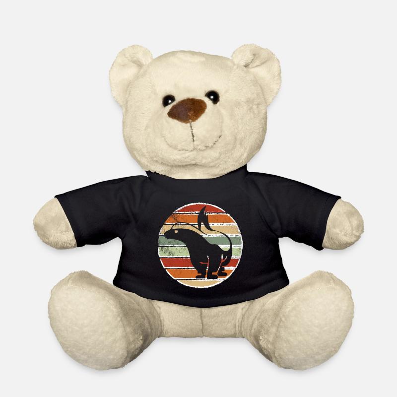 Retro Honigdachs Vintage Honigdachs - Teddy - Schwarz