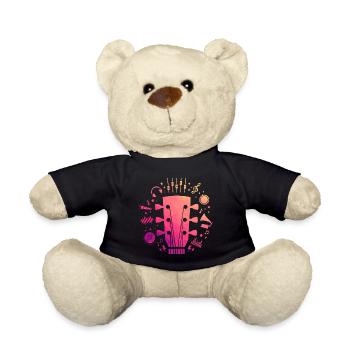 Gitarre - Teddy - Schwarz - Vorne