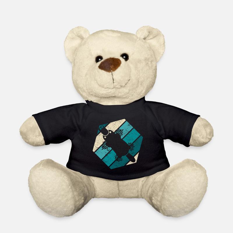 Retroabeltier Vintage Platypus - Nounours - noir