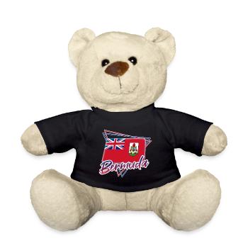Bermuda - Teddy Bear - black - Front