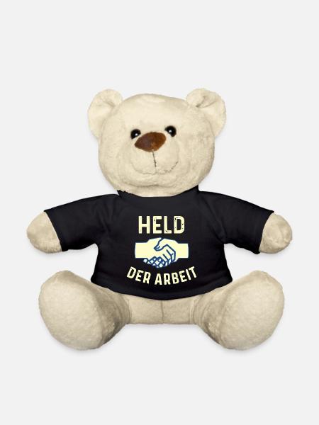 DDR - Held der Arbeit - Kommunist - Teddy - Schwarz
