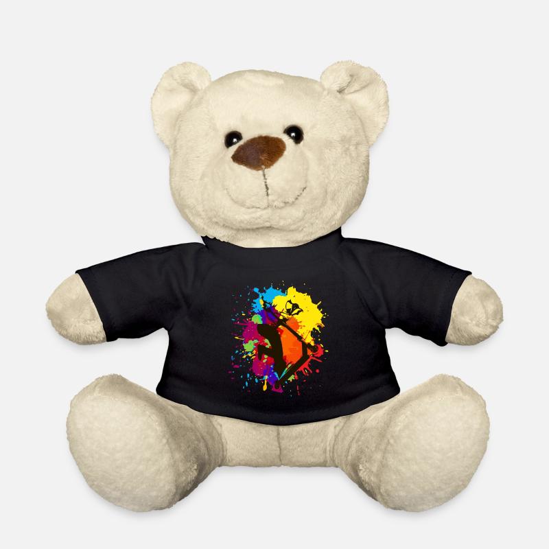 Abstract stencil - Nounours - noir