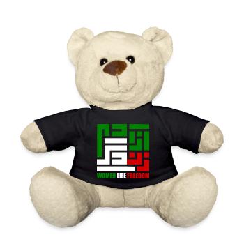 Women life freedom - Nounours - noir - Devant