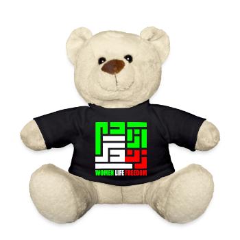 Women life freedom - Teddy - Schwarz - Vorne