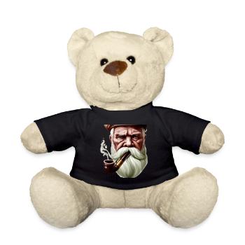 Seaman Seal Sailor Captain Sea Sailing - Teddy Bear - black - Front