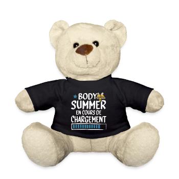 Body Summer Chargement Cadeau Musculation - Nounours - noir - Devant