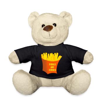 Frites sans cris - Nounours - noir - Devant