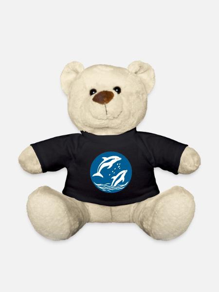 Aquatic enchantment - Teddy Bear - black