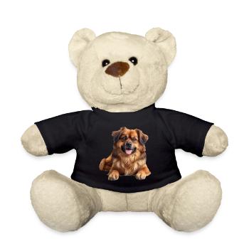 Tibetan Spaniel - Teddy - Schwarz - Vorne