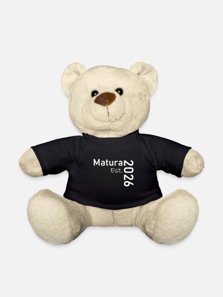 Matura 2026 Geschenk - Teddy - Schwarz