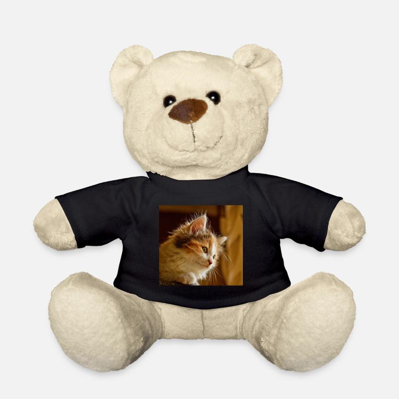 cat Katze Maske Cat mask Mask Cats - Teddy - Schwarz
