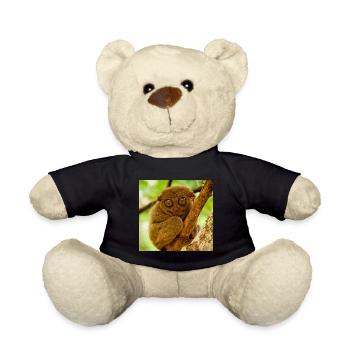 Monkey mask monkey mask - Teddy Bear - black - Front