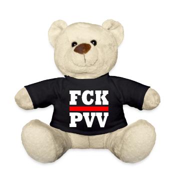 Fck pvv - Teddy - Schwarz - Vorne