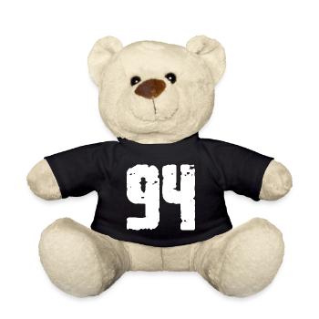 94 Nombre Vintage - Nounours - noir - Devant