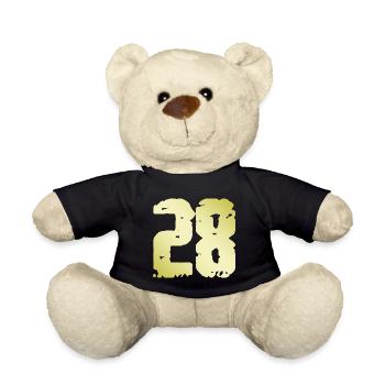 28 Nombre Vintage - Nounours - noir - Devant