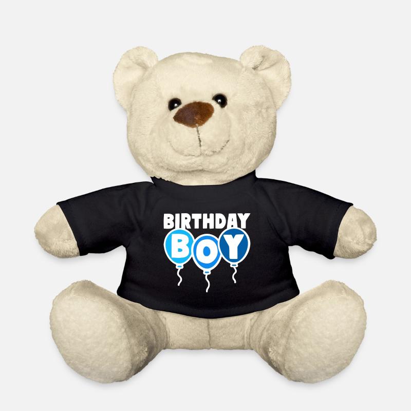 Birthday Boy Geburtstagskind - Teddy - Schwarz