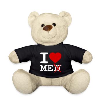 I love me - Teddy Bear - black - Front