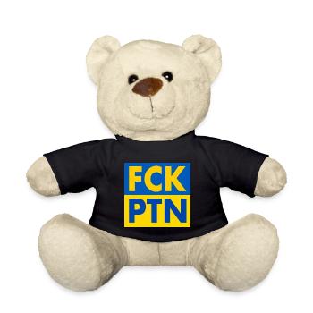 Fck ptn - Nounours - noir - Devant