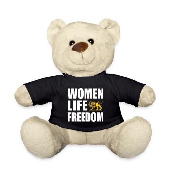 Women life freedom - Nounours - noir - Devant