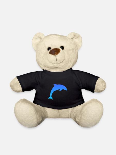 Delfin Dolphin - Teddy - Schwarz